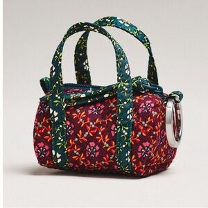 Vera Bradley Duffle Bag-Shaped Bag Charm